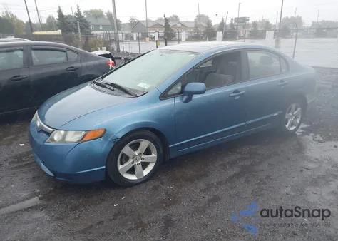 2007 Honda Civic Ex из США, поврежденный, VIN 1HGFA16847L069875